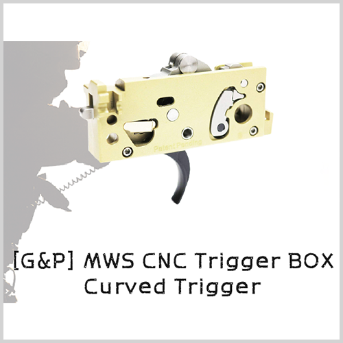 [G&amp;P] MWS CNC Trigger Box (Curved Trigger) MWS 옵션 트리거 풀세트