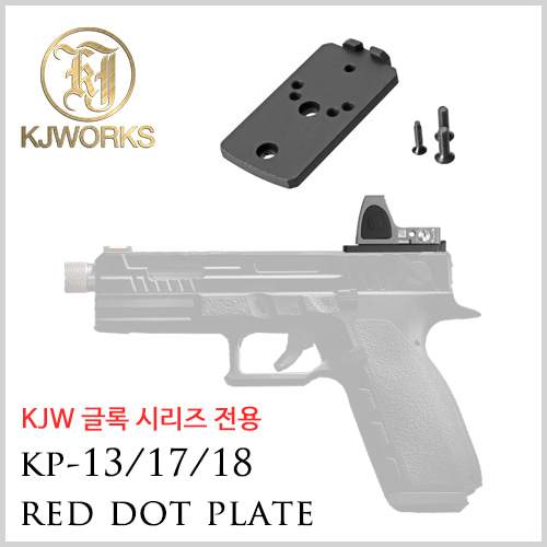KJW Glock Red Dot Plate (KP-13/17/18) 레드 도트 플레이트