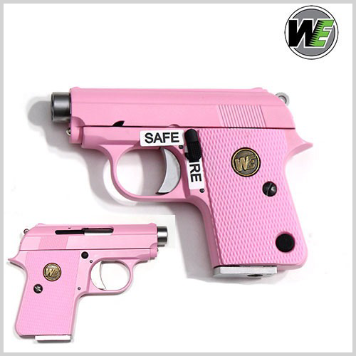 [WE] Colt25 Junior Pink / CT25 풀메탈 가스 블로우백 핸드건