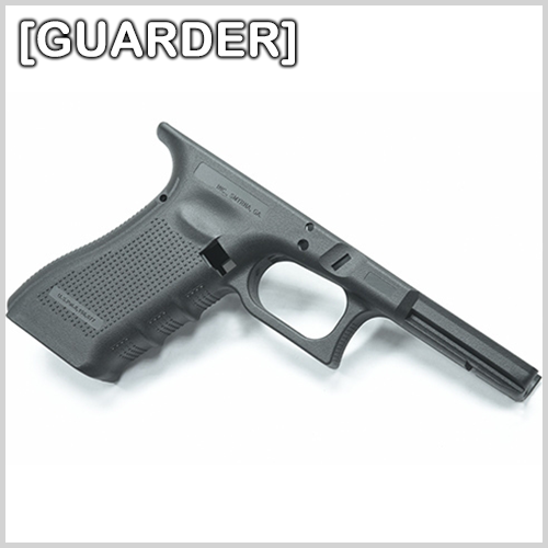 [GUARDER/가더]Original Frame for MARUI Glock17 Gen4 (U.S. Ver./Black) &quot;리얼 각인&quot;