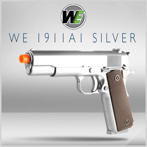 WE 1911A1 Silver