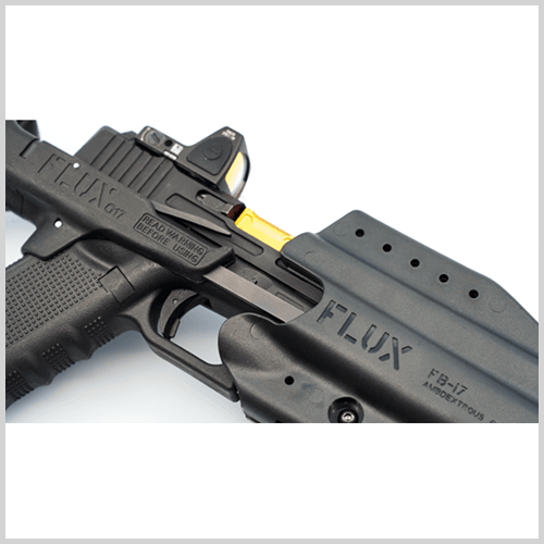 [TMC] FLUX Defense Pistol Brace &amp; Holster Set (BK)