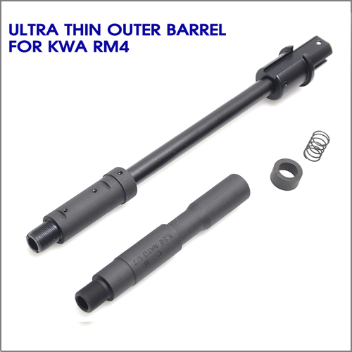 ULTRA THIN OUTER BARREL For KWA ERG M4[베터리 수납]