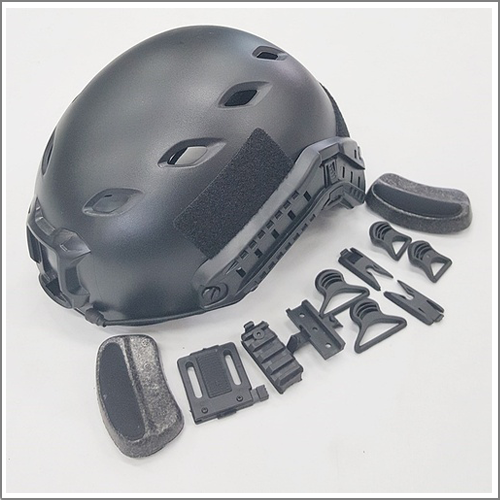 XK4 FAST BASE HELMET BLACK 블랙 패스트 헬멧 서바이벌