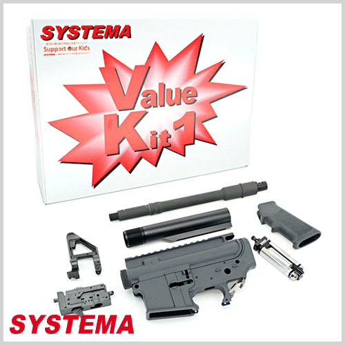Systema PTW CQBR Value Kit 1 (Included Ambidextrouse Gear Box) Upgrade Kit [M90 &amp; M150 Cylinder선택]
