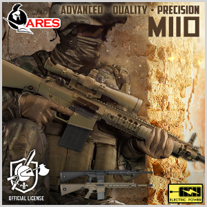 Ares M110 전동 소총 (스코프마운트 포함)