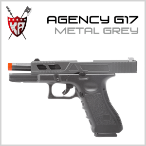 Agency G17 / Metal Grey - 가스 핸드건(권총)