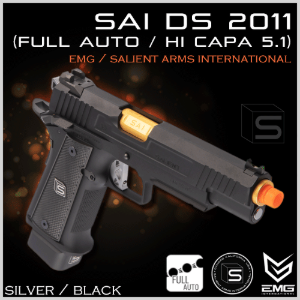 SAI DS 2011 Pistol (Full Auto / 5.1) 가스 핸드건(권총)
