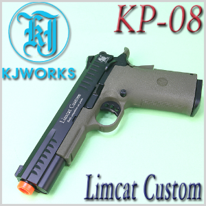 Limcat Custom - 가스 핸드건(권총) / KP-08 (OD)
