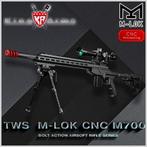 TWS M-LOK CNC M700 가스 스나이퍼