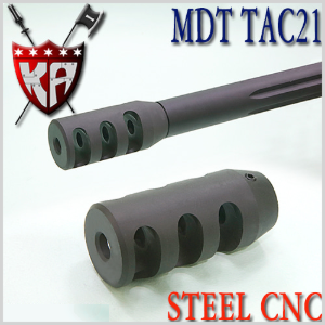 MDT TAC21 Flash Hider ( 스틸 CNC )