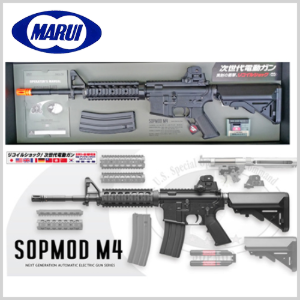 마루이 SOPMOD M4-리얼쇼크블로우백