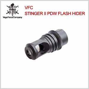 VFC STINGER II PDW Steel Flash Hider 소염기 [-14mm]