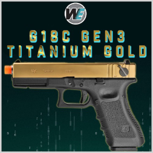 WE G18C Gen3 Titanium Gold