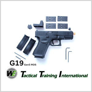 [WE] Glock19 Gen5 MOS - 음각 각인 버전