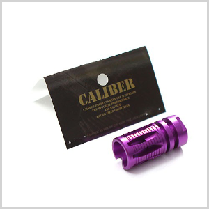 캘리버社 알루미늄 CNC QD 소염기 For M4 &amp;14mm 역나사 Series &quot;Purple&quot;