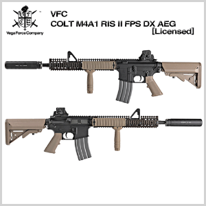 VFC COLT M4A1 RIS II FSP DX 전동건 [Licensed/ MOSFET 장착!] GSI 감속기 포함!