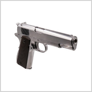 WE Cybergun Colt M1911 Gen2 크롬 실버 가스건 - 라이센스 모델