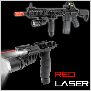 Battlegrip Laser Flashlight Combo / 레이저 수직그립 Red&amp;Green