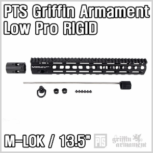 PTS Griffin Armament Low Pro RIGID M-LOK Rail 13.5&quot;