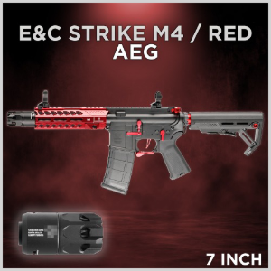 E&amp;C Strike M4 Red