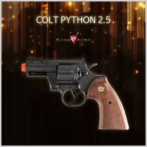 Colt Python 2.5&quot; BK, SV / Gas Version