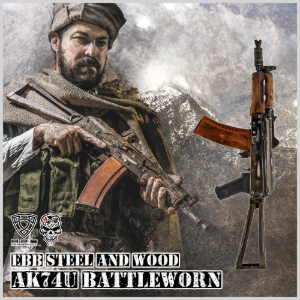 EBB AK74U Steel Battleworn / ASK205BW