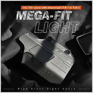 [CYTAC]Mega-Fit Light Holster 메가-핏 TLR 1/2 라이트 홀스터