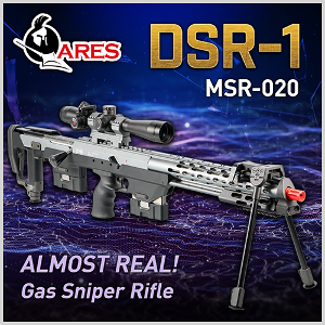 [ARES] DSR - 1 Sniper GBB 아레스 디에스알 가스 스나이퍼건